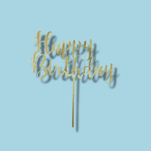 Happy Birthday Cake Topper