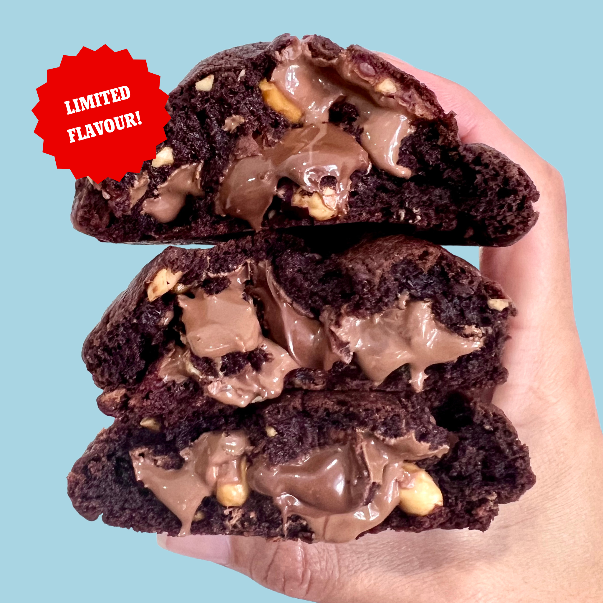 CHOC HAZELNUT BROWNIE