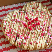 CUSTOM TEXT GIANT COOKIE HEART