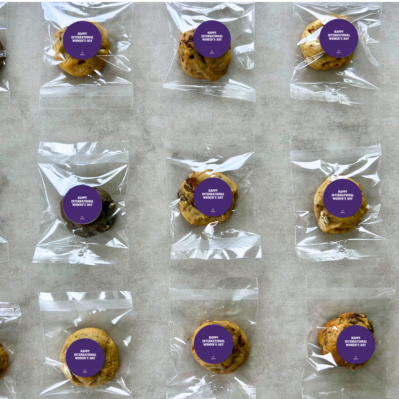 International Women's Day MINI Cookies